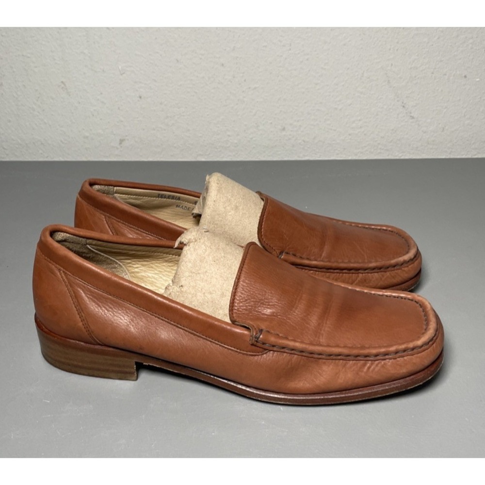 BALLY Leather Loafers Size 8